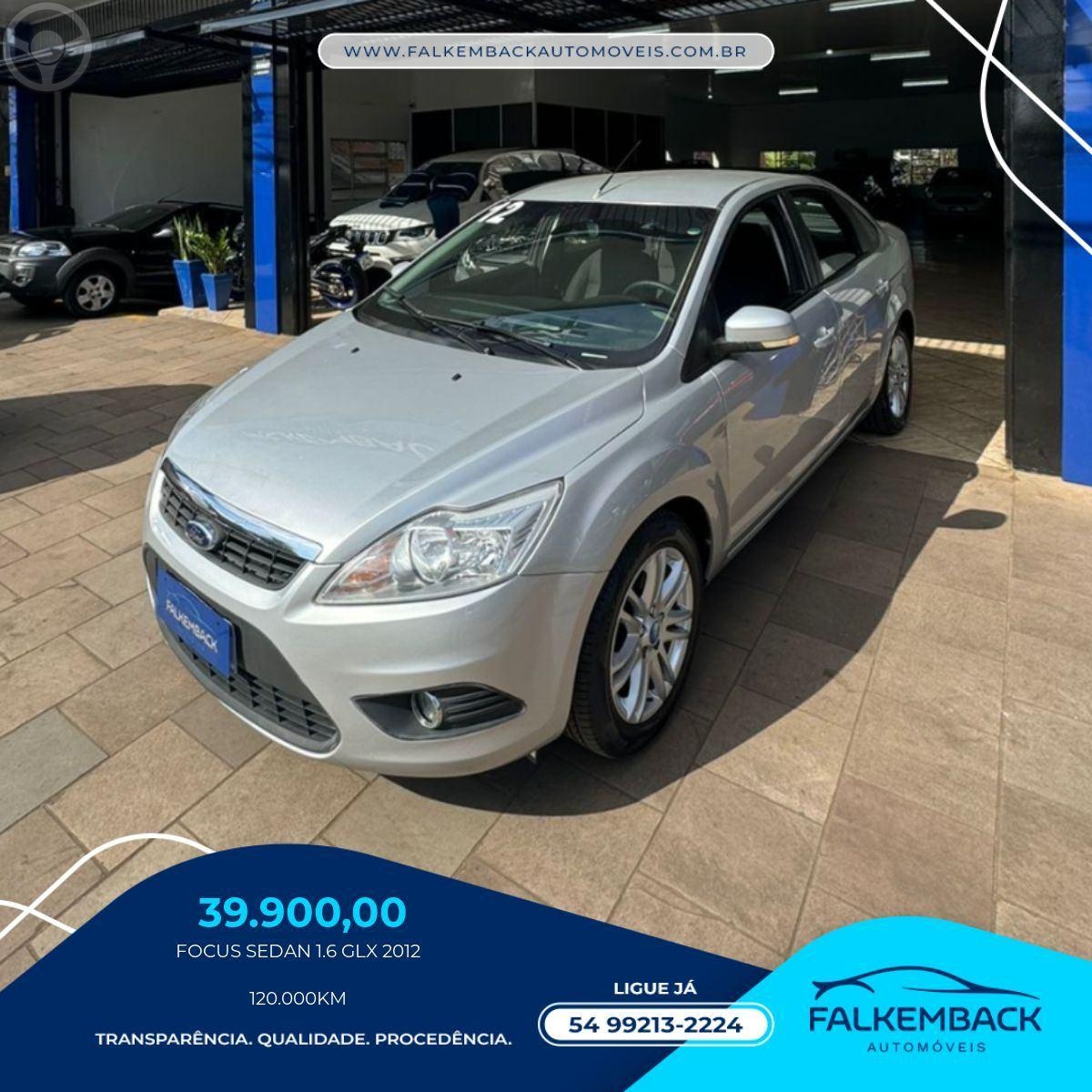 FOCUS 1.6 GLX SEDAN 8V FLEX 4P MANUAL - 2012 - PASSO FUNDO