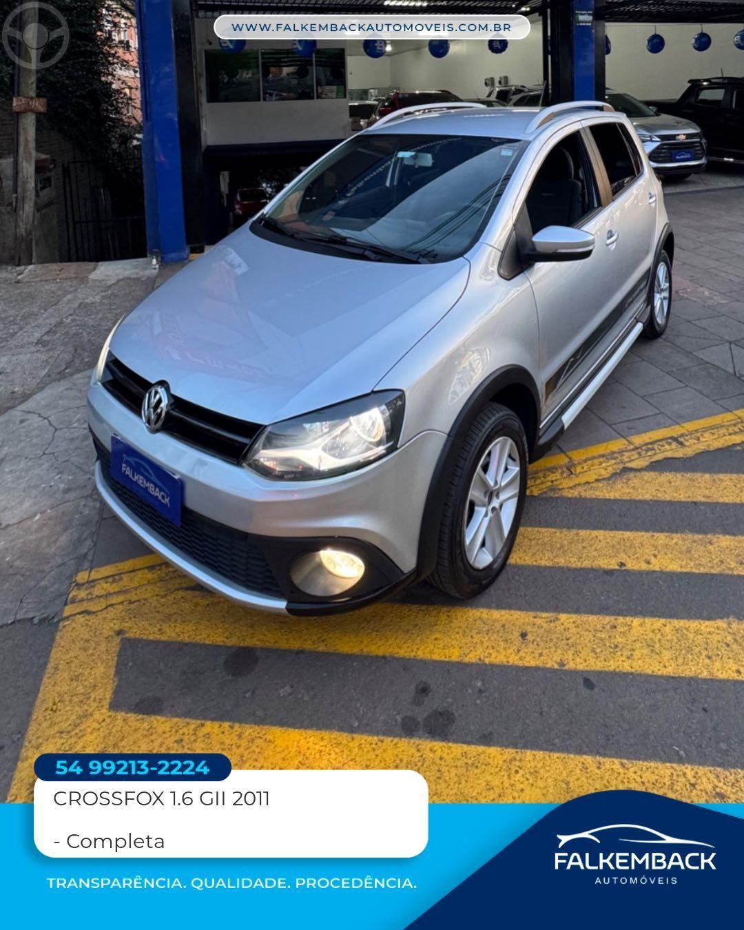 CROSSFOX 1.6 MI FLEX 8V 4P MANUAL - 2011 - PASSO FUNDO