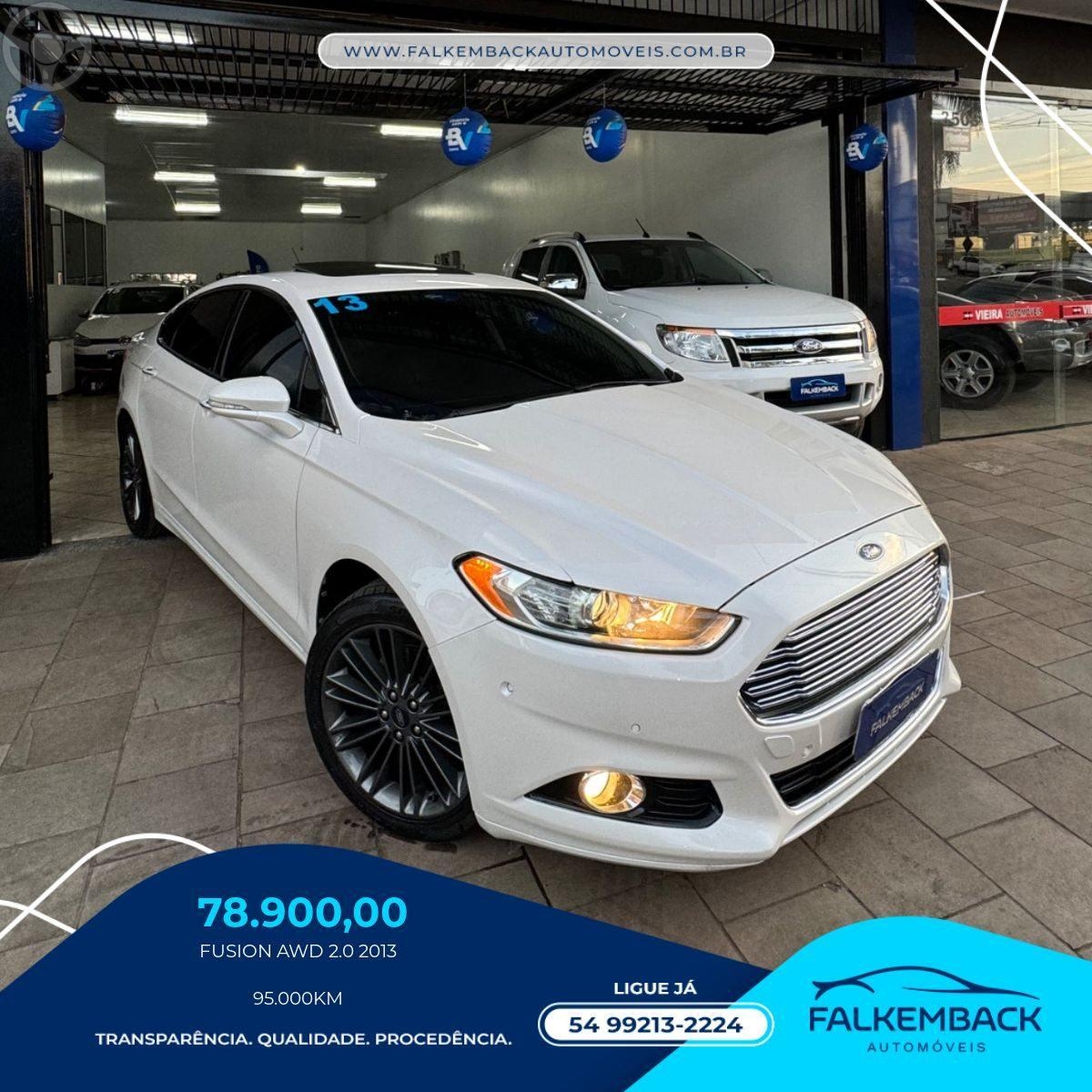 FUSION 2.0 TITANIUM AWD 16V 4P AUTOMÁTICO - 2013 - PASSO FUNDO