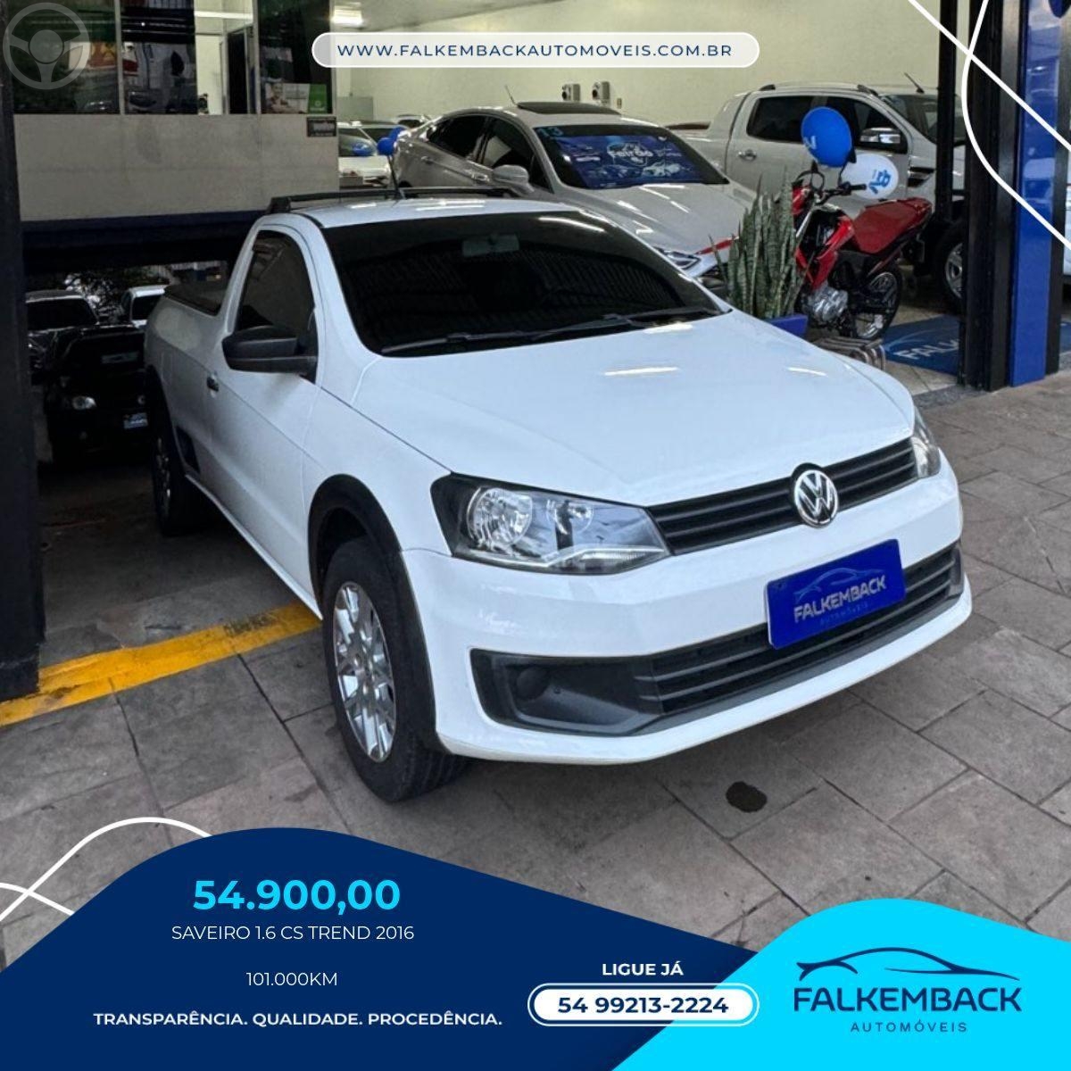 SAVEIRO 1.6 MI TREND CS 8V FLEX 2P MANUAL G.IV - 2016 - PASSO FUNDO