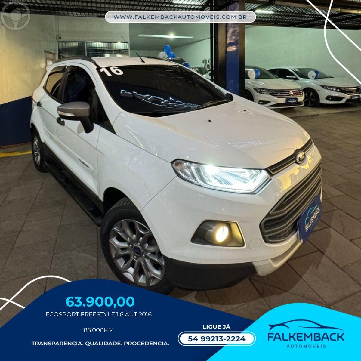 ECOSPORT 1.6 FREESTYLE 16V FLEX 4P AUTOMÁTICO - 2016 - PASSO FUNDO