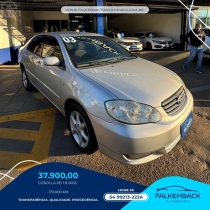 corolla 1.8 xei 16v 4p manual 2003 passo fundo