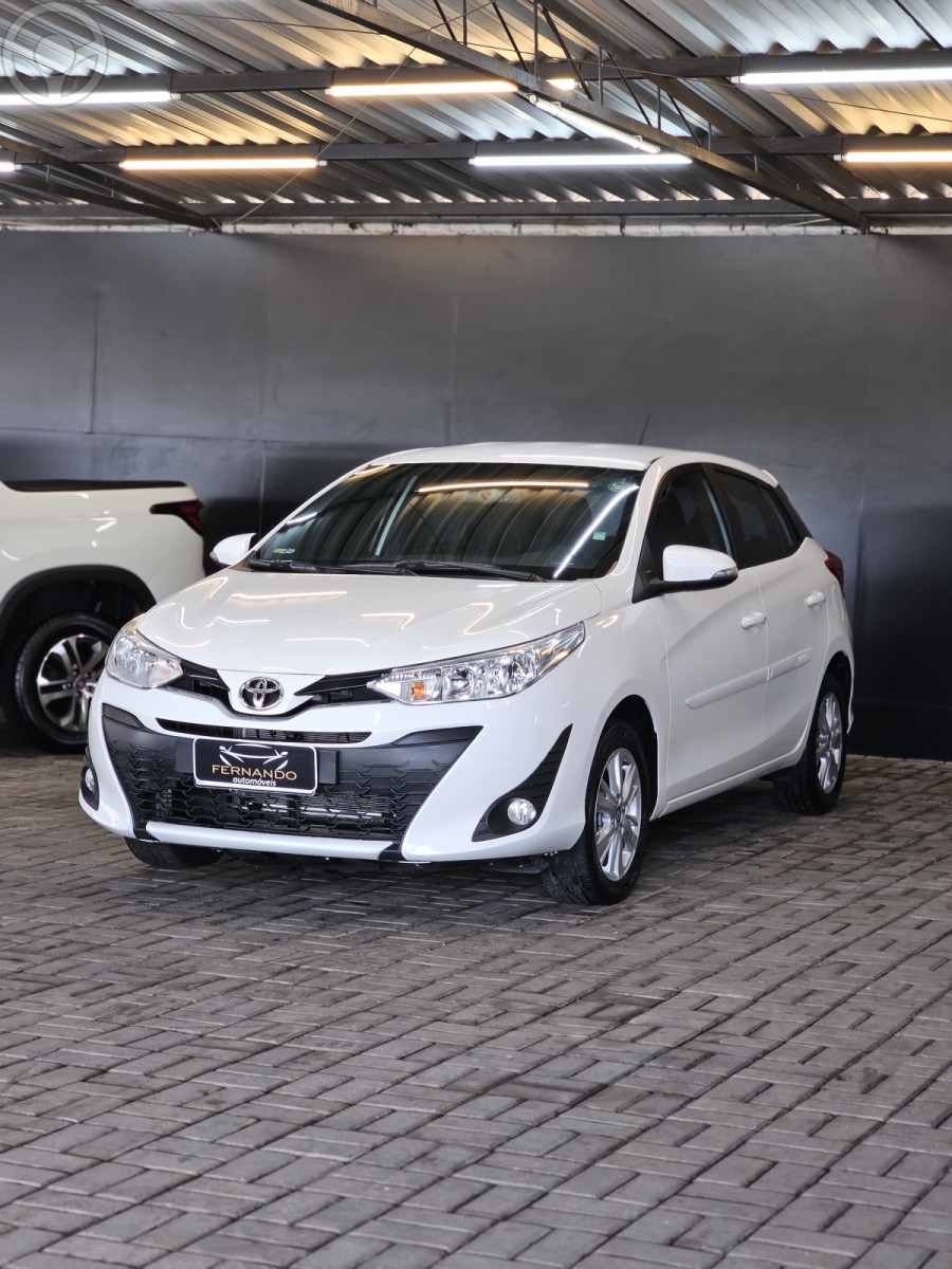 YARIS 1.3 16V FLEX XL PLUS TECH MULTIDRIVE17 - 2019 - SANTA MARIA