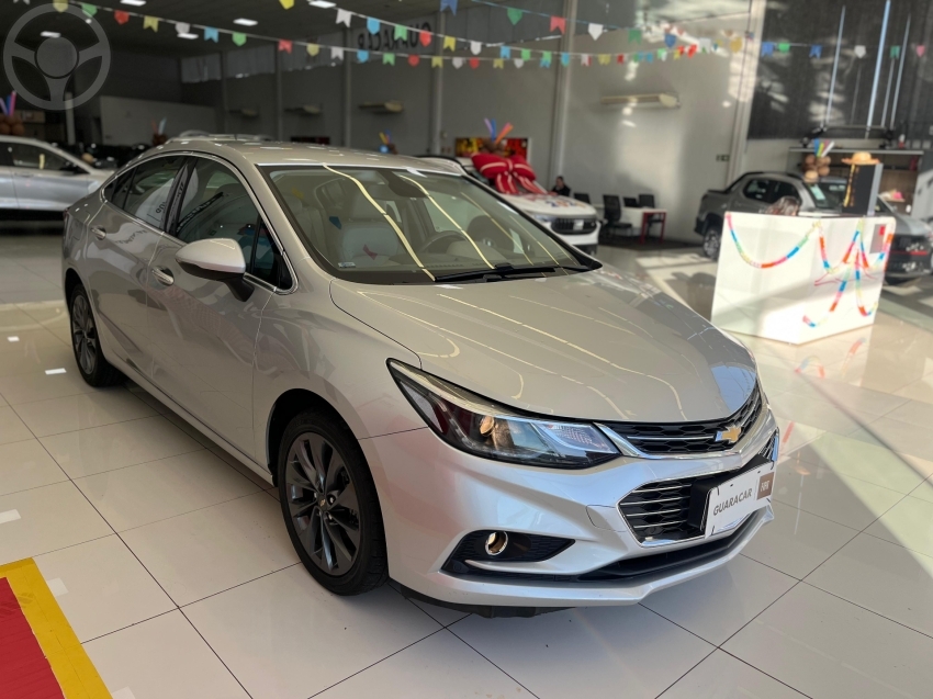 CRUZE 1.4 TURBO LTZ 16V FLEX 4P AUTOMÁTICO - 2019 - VACARIA