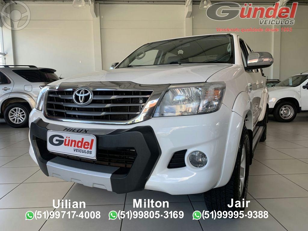 HILUX 2.7 SRV 4X4 CD 16V FLEX 4P AUTOMÁTICO - 2013 - CANDELáRIA