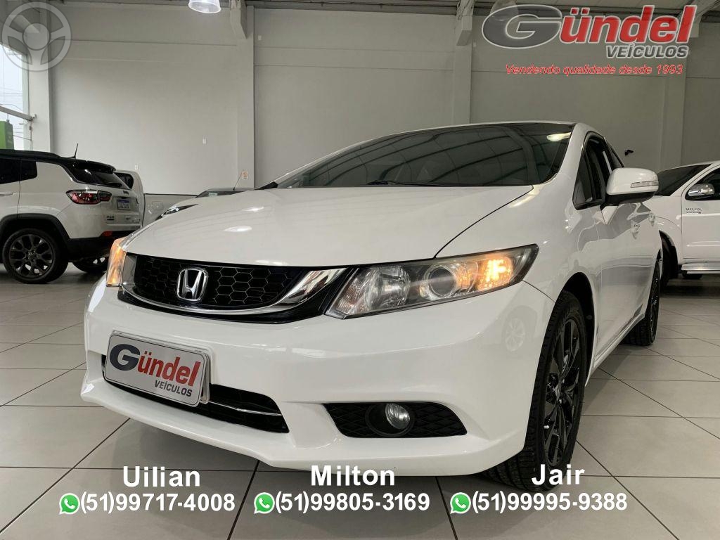 CIVIC 2.0 LXR 16V FLEX 4P AUTOMÁTICO - 2016 - CANDELáRIA