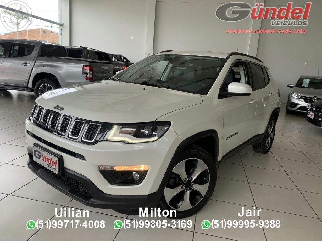COMPASS 2.0 16V FLEX LONGITUDE AUTOMÁTICO - 2018 - CANDELáRIA