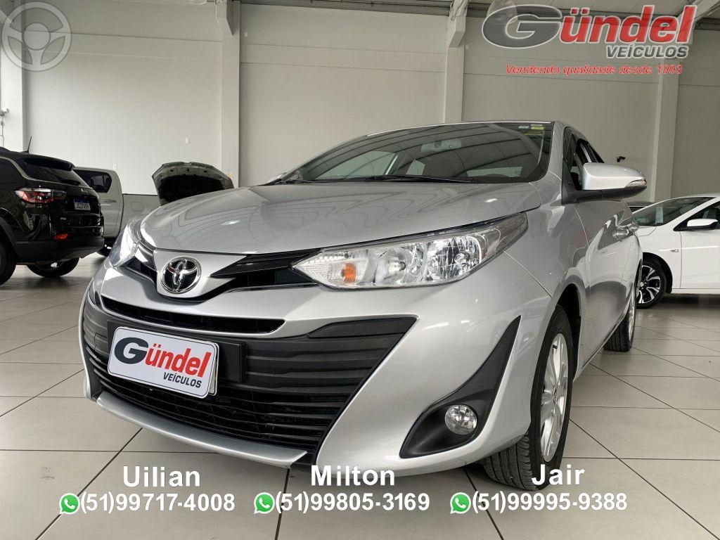 YARIS 1.5 XL SEDAN 16V FLEX 4P AUTOMÁTICO - 2019 - CANDELáRIA