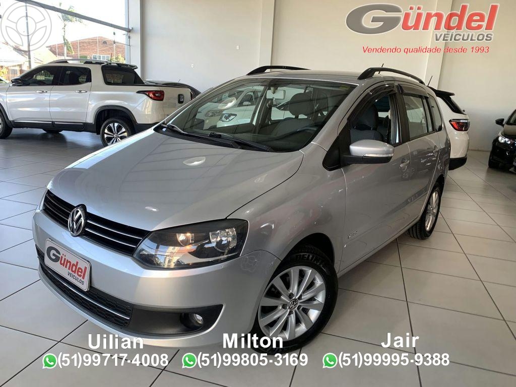 SPACEFOX 1.6 MI TREND 8V FLEX 4P MANUAL - 2012 - CANDELáRIA