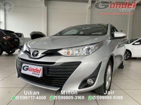 yaris 1.5 xl sedan 16v flex 4p automatico 2019 candelaria