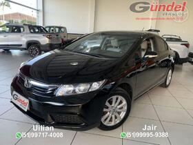 civic 1.8 lxl 16v flex 4p automatico 2013 candelaria