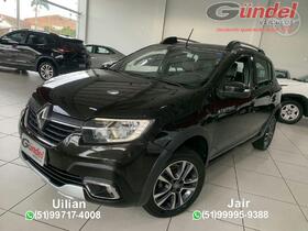 sandero 1.6 stepway iconic x tronic 16v flex 4p automatico 2020 candelaria