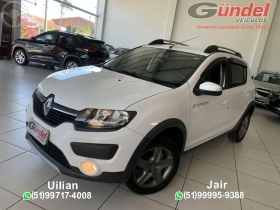sandero 1.6 stepway 16v flex 4p automatico 2018 candelaria