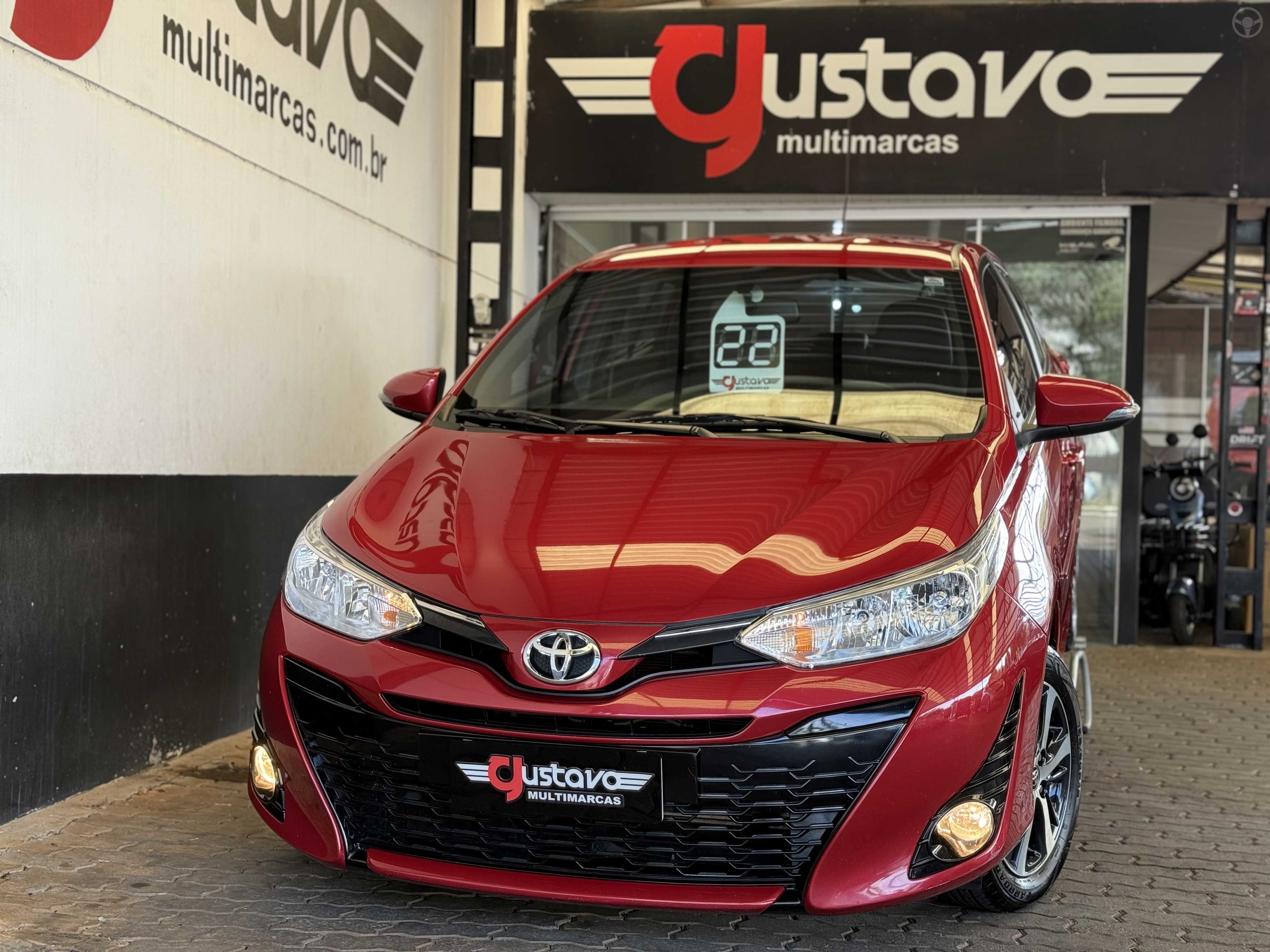 YARIS 1.5 XS AUTOMÁTICO - 2022 - LAGOA VERMELHA