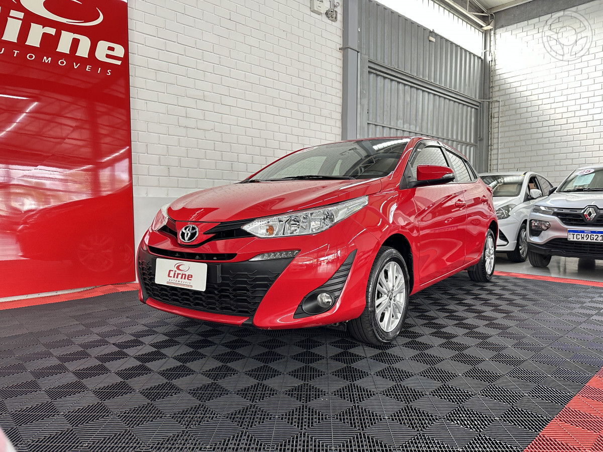 YARIS 1.3 16V FLEX XL PLUS TECH MULTIDRIVE17 - 2019 - SANTA MARIA