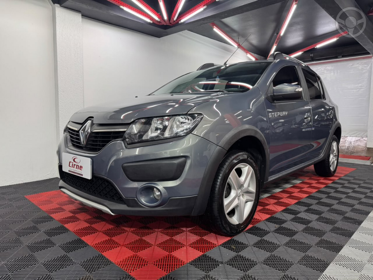 SANDERO 1.6 STEPWAY EASY R 16V FLEX 4P AUTOMÁTICO - 2019 - SANTA MARIA