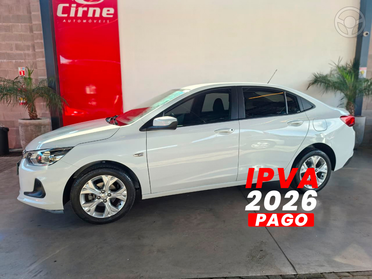 ONIX 1.0LTZ PLUS 8V TURBO FLEX 4P AUTOMÁTICO - 2023 - SANTA MARIA