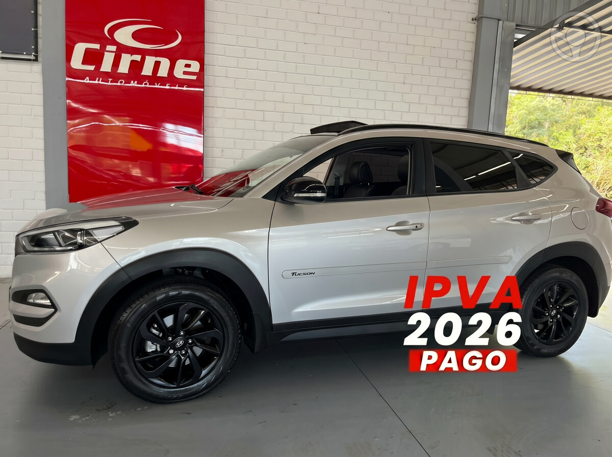 TUCSON 1.6 GLS TURBO 4P AUTOMÁTICO - 2021 - SANTA MARIA