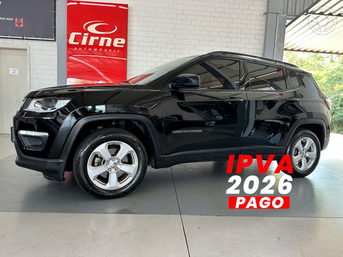 COMPASS 2.0 16V FLEX SPORT AUTOMÁTICO - 2018 - SANTA MARIA