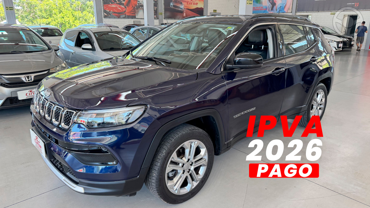 COMPASS 1.3 LONGITUDE T270 16V TURBO 4X2 FLEX 4P AUTOMÁTICO - 2022 - SANTA MARIA