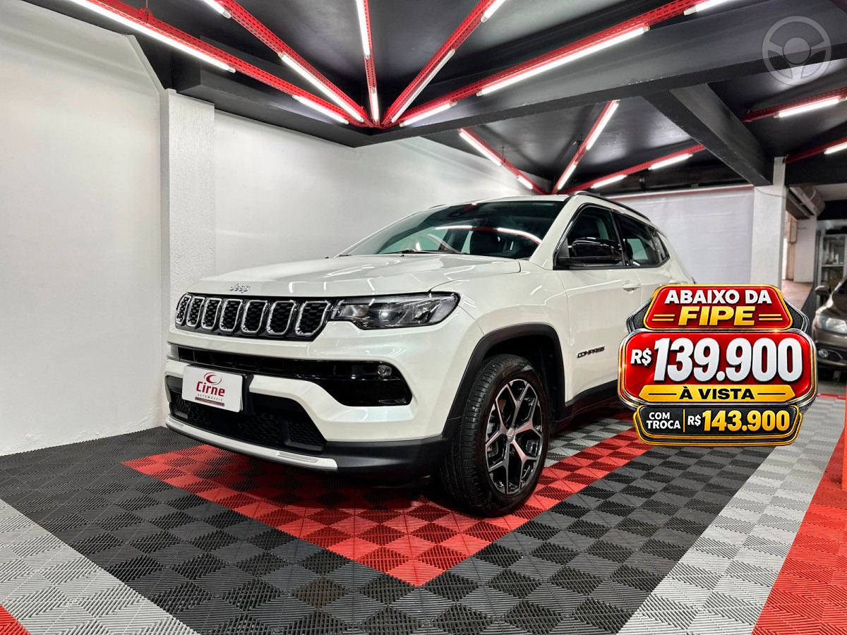 COMPASS 1.3 LONGITUDE T270 16V TURBO 4X2 FLEX 4P AUTOMÁTICO - 2025 - SANTA MARIA