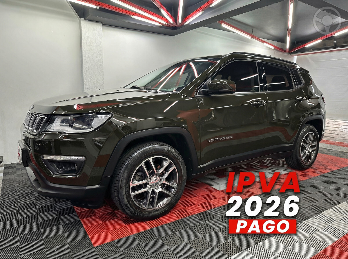 COMPASS 2.0 SPORT 4X2 16V 4P AUTOMÁTICO - 2019 - SANTA MARIA
