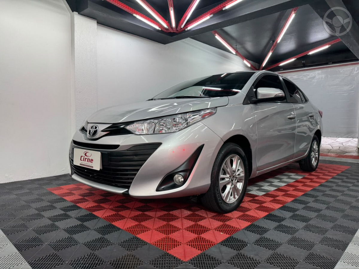 YARIS 1.5 XS SEDAN 16V FLEX 4P AUTOMÁTICO - 2019 - SANTA MARIA