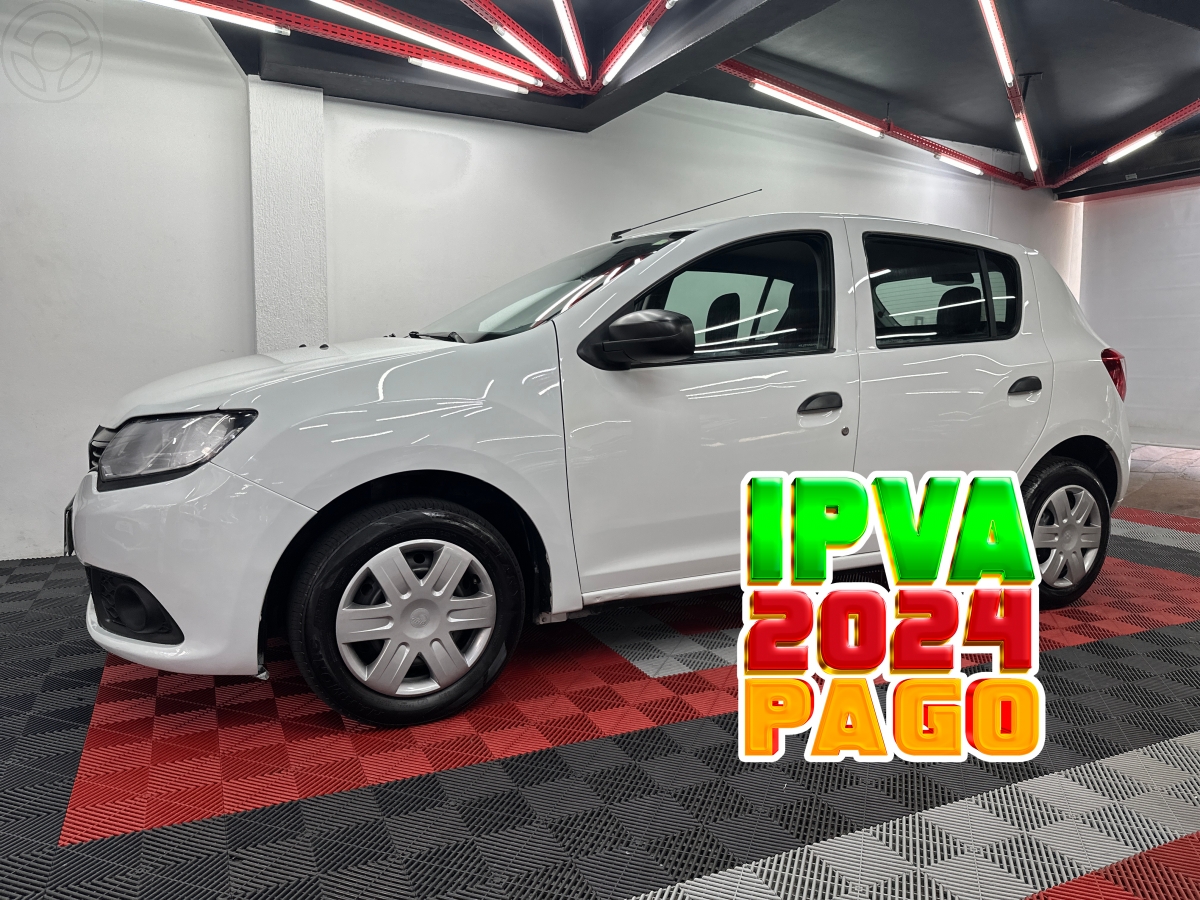 SANDERO 1.0 AUTHENTIQUE 12V FLEX 4P MANUAL - 2019 - SANTA MARIA