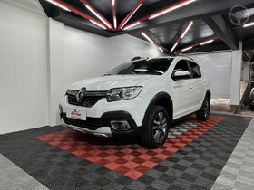 sandero 1.6 stepway iconic x tronic 16v flex 4p automatico 2021 santa maria