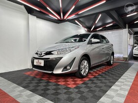 yaris 1.3 16v flex xl plus tech multidrive17 2019 santa maria
