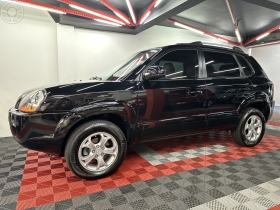 tucson 2.0 mpfi gls 16v 143cv 2wd flex 4p automatico 2014 santa maria