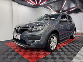 sandero 1.6 stepway easy r 16v flex 4p automatico 2019 santa maria