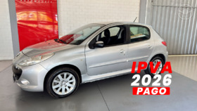 207 1.6 xs 16v flex 4p automatico 2011 santa maria