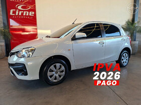 etios 1.5 xs 16v flex 4p manual 2018 santa maria