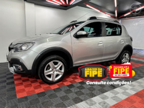 sandero 1.6 stepway 16v flex 4p manual 2020 santa maria