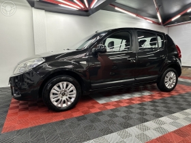 sandero 1.6 privilege 16v flex 4p automatico 2012 santa maria