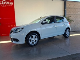 sandero 1.6 dynamique 8v flex 4p automatizado 2015 santa maria