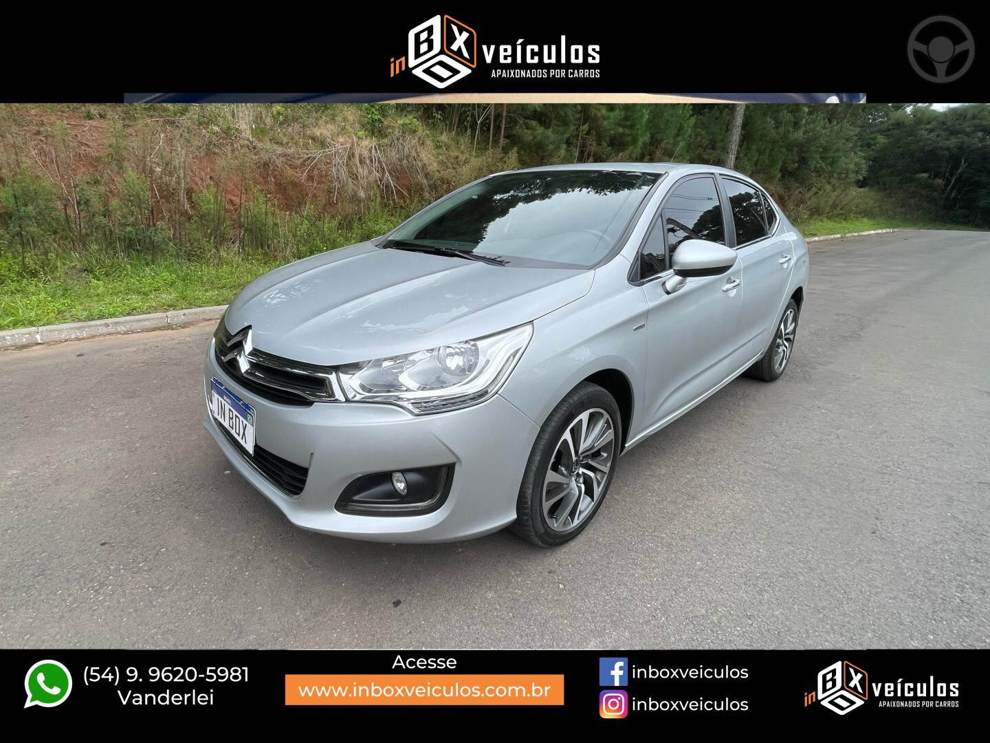 C4 LOUNGE 1.6 EXCLUSIVE 16V TURBO FLEX 4P AUTOMÁTICO - 2017 - GRAMADO