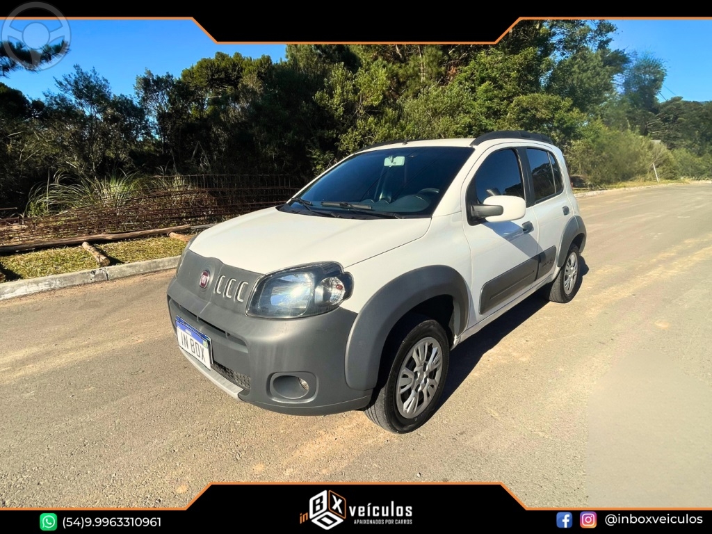 UNO 1.4 EVO WAY 8V FLEX 4P MANUAL - 2014 - GRAMADO