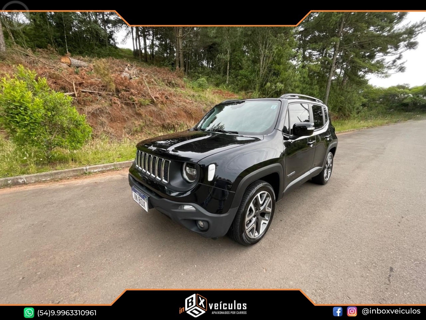 RENEGADE 1.8 16V FLEX LONGITUDE 4P AUTOMÁTICO - 2020 - GRAMADO