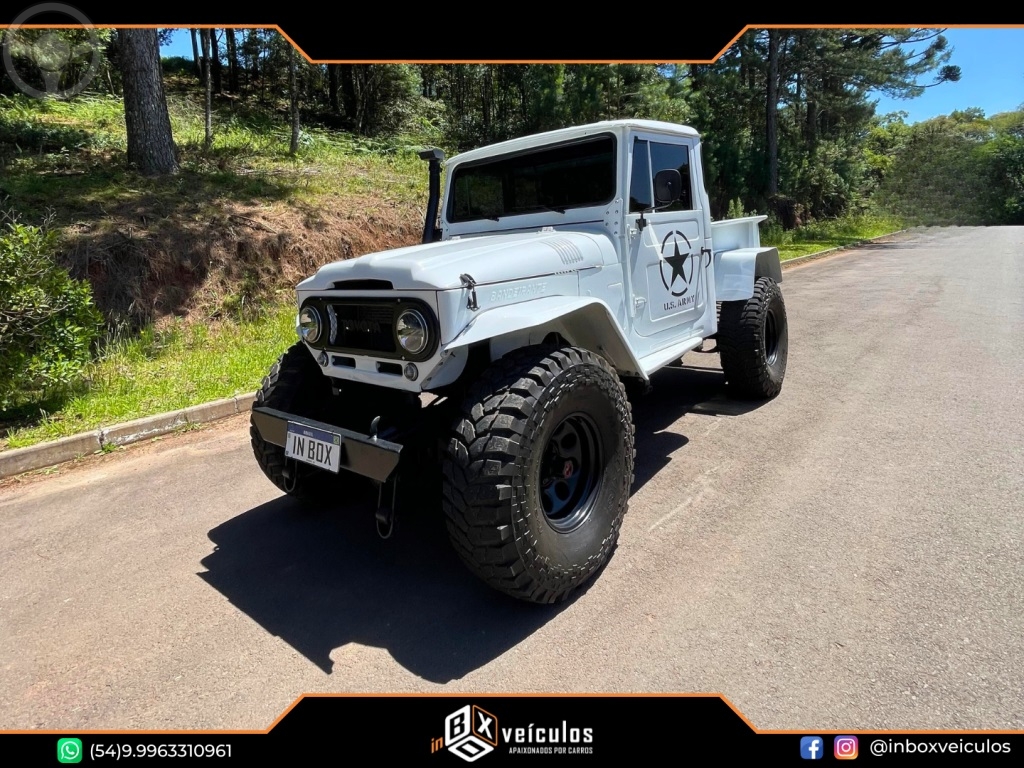 BANDEIRANTE 2.8 PICAPE CS 2P CHASSI LONGO DIESEL - 1962 - GRAMADO