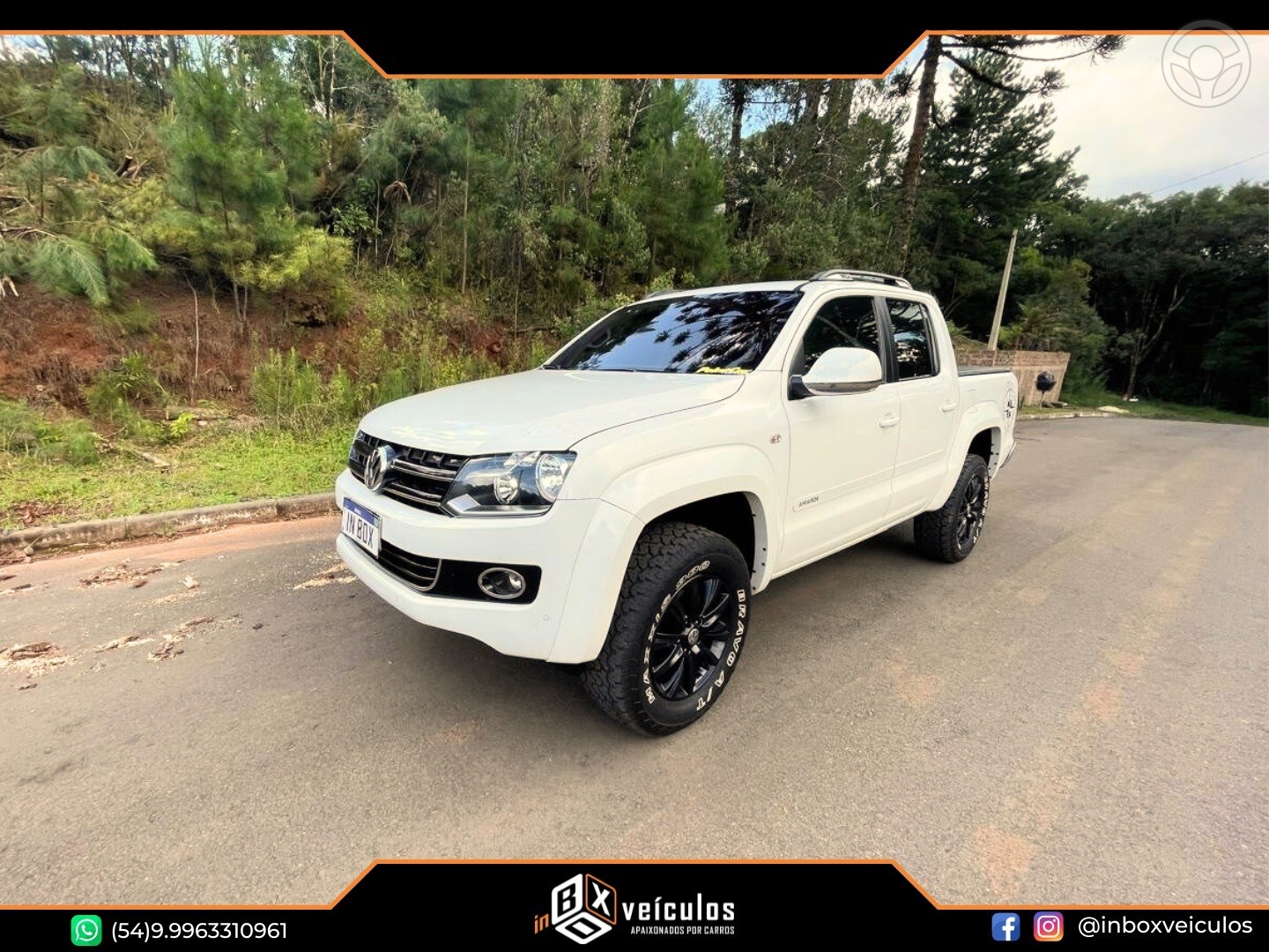 AMAROK 2.0 HIGHLINE 4X4 CD 16V TURBO INTERCOOLER DIESEL 4P AUTOMÁTICO - 2013 - GRAMADO