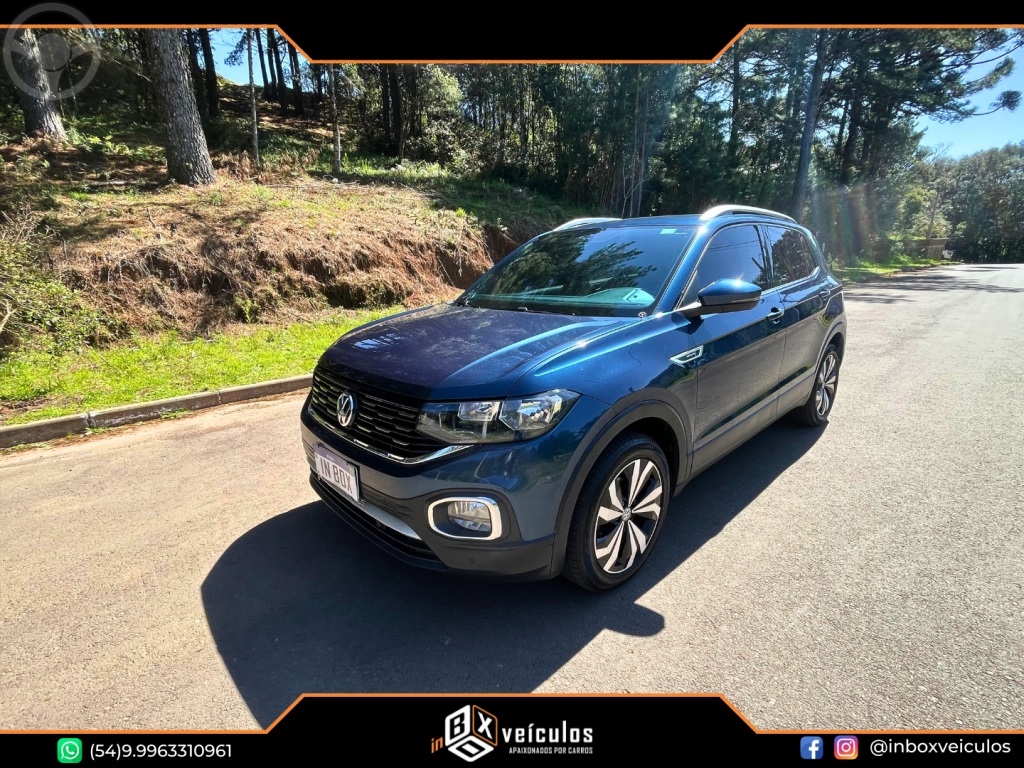 T-CROSS 1.4 250 TSI TOTAL FLEX HIGHLINE AUTOMÁTICO - 2021 - GRAMADO