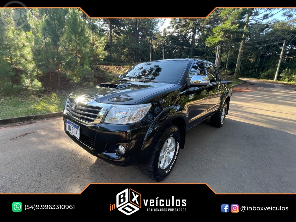 HILUX 3.0 SRV 4X4 CD 16V TURBO INTERCOOLER DIESEL 4P AUTOMÁTICO - 2014 - GRAMADO