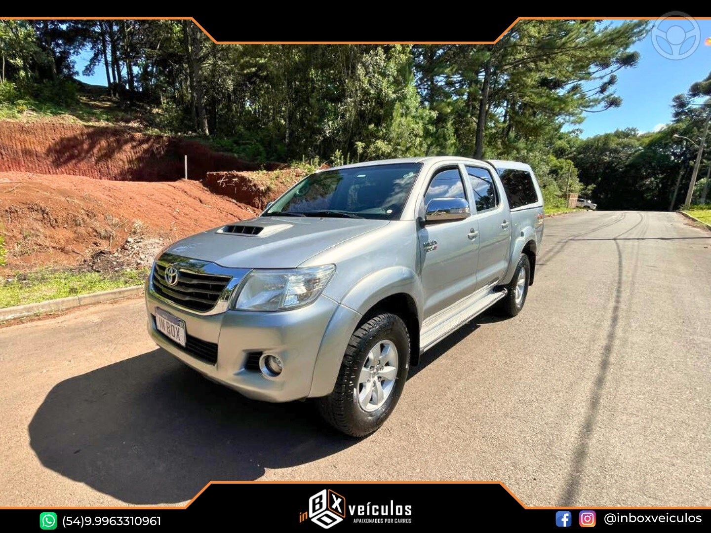 HILUX 3.0 SRV 4X4 CD 16V TURBO INTERCOOLER DIESEL 4P AUTOMÁTICO - 2015 - GRAMADO