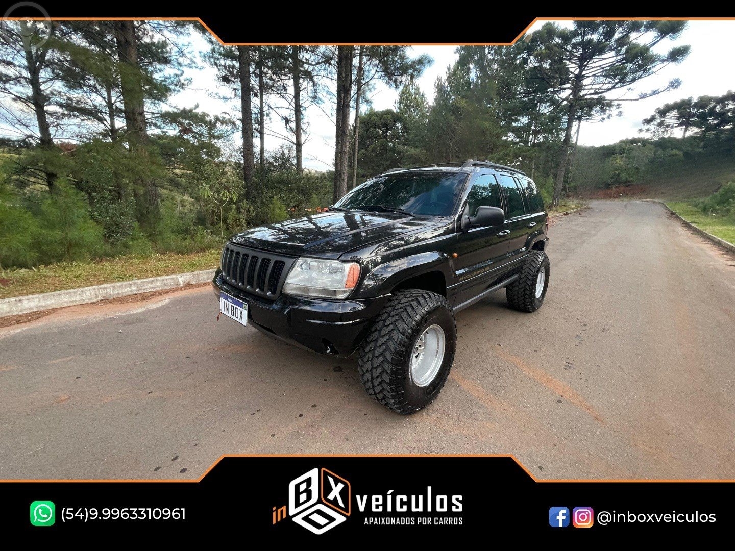 GRAND CHEROKEE 4.7 LIMITED 4X4 V8 16V 4P AUTOMÁTICO - 2004 - GRAMADO