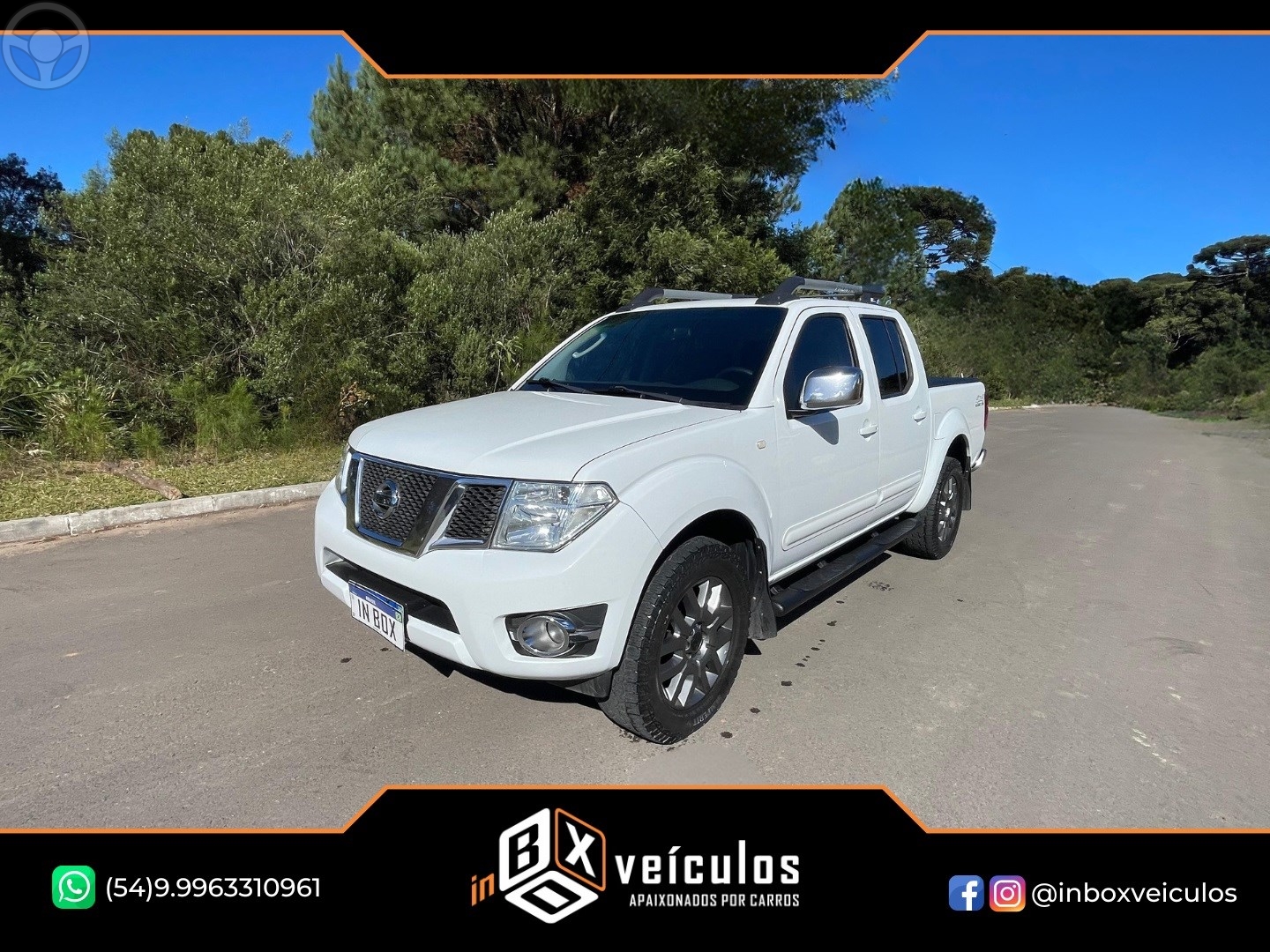 FRONTIER 2.5 SL 4X4 CD TURBO ELETRONIC DIESEL 4P AUTOMÁTICO - 2015 - GRAMADO