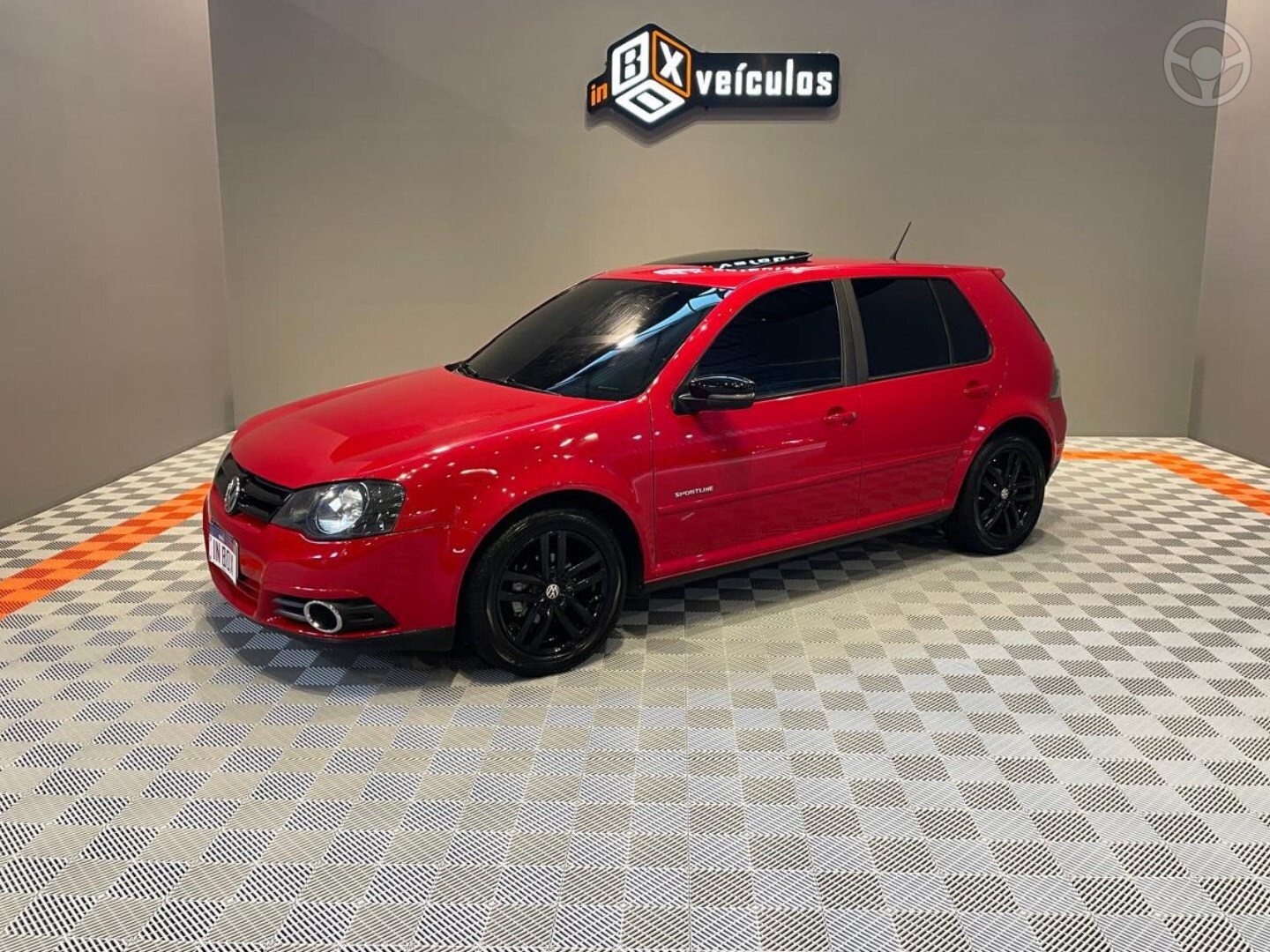 GOLF 1.6 MI SPORTLINE 8V FLEX 4P MANUAL - 2014 - GRAMADO