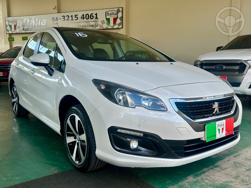 308 1.6 GRIFFE THP 16V FLEX 4P AUTOMÁTICO - 2016 - CAXIAS DO SUL