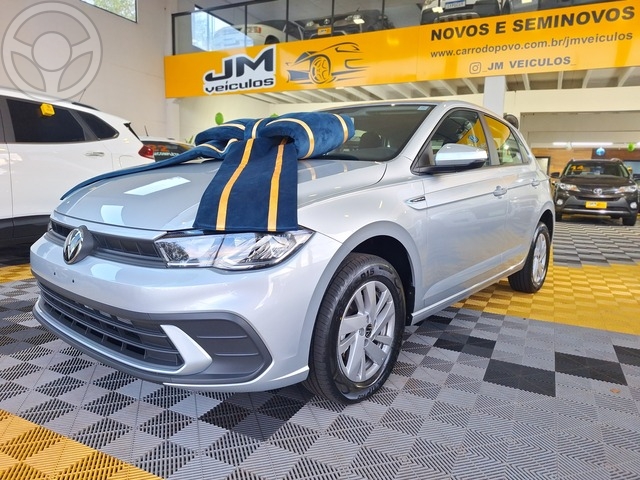 NOVO POLO COMFORTLINE 200 TSI 1.0 FLEX 12V AUT. FAÇA SEU PEDIDODESCONTOS PARA PRODUTOR RURAL/CN - 2025 - ESPUMOSO